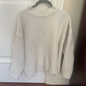 Dreamers by Debut Mock Neck "Popcorn" Knit Sweater